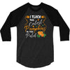 fall i teach the cutest pumpkins 3/4 Sleeve Shirt