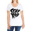Stay Rad Ladies Curvy T-Shirt