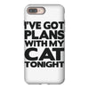 plans with my cats tonight iPhone 8 Plus