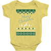 merry christmas ugly christmas sweater Baby Bodysuit