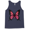 breast cancer butterfly Tank Top
