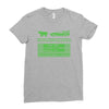 delorean trail Ladies Fitted T-Shirt