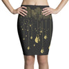 city made bulb Pencil Skirts