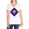 scout logo Ladies Curvy T-Shirt