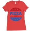 pizza 2017 Ladies Fitted T-Shirt
