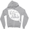 go outside Zipper Hoodie