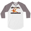 avatar the last air bender, ideal gift or birthday present. 3/4 Sleeve Shirt