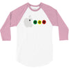 apple mac man 3/4 Sleeve Shirt