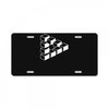 sheldon dreieck big bang theory triforce illusion 3d nerd fun usa License Plate