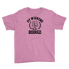 my weekend is all booked Youth Tee
