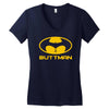 buttman Women's V-Neck T-Shirt