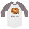 beagle bagel 3/4 Sleeve Shirt