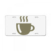 coffee (2) License Plate
