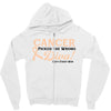 Cancer Picked The Wrong Diva Zipper Hoodie
