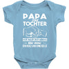 papa und tochter Baby Onesie