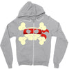 ninja pirate jolly roger Zipper Hoodie