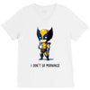 i don't do mornings V-Neck Tee
