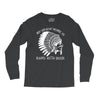 my indian name is runs with beer Long Sleeve Shirts