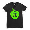 apple pi Ladies Fitted T-Shirt