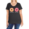 your wife my wife donuts Ladies Curvy T-Shirt