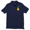 pineapple christmas tree Men's Polo Shirt