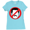 no mas maduro Ladies Fitted T-Shirt