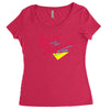 jesse and the rippers Women's Triblend Scoop T-shirt