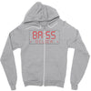 bass o'clock Zipper Hoodie