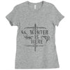 Winter (f78) Ladies Fitted T-Shirt