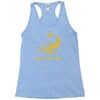 ankylosaurus dinosaur Racerback Tank