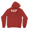 mass effect n7 logo Hoodie