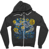 chocolatey night Zipper Hoodie