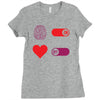 How To Live A Happy Life Ladies Fitted T-Shirt