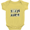 pirate exercise Baby Onesie