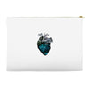 nature heart Accessory Pouches