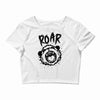 angry panda Crop Top
