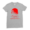 dawn of the dead retro 70s horror zombie film Ladies Fitted T-Shirt