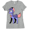 yorkie palette custom Ladies Fitted T-Shirt