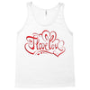 love red Tank Top