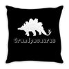 grandpa dinosaur Throw Pillow