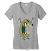 monster (2) Women's V-Neck T-Shirt