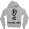 russia 2018 Zipper Hoodie