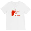 for england and st V-Neck Tee