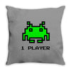 arcade player one Throw Pillow