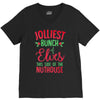 jolliest bunch of elves this side of the nuthouse V-Neck Tee