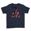 star spangled hammered Youth Tee
