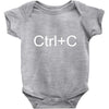 ctrl+c Baby Bodysuit