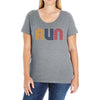 Run Ladies Curvy T-Shirt