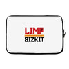 limp bizkit black logo Laptop sleeve
