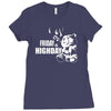 ted friday is highday  film fuuny Ladies Fitted T-Shirt